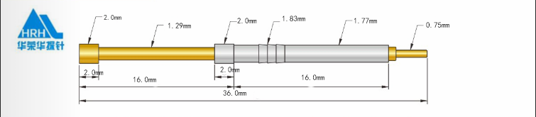 PH-3M3、 PH系列探針、探針尺寸、測(cè)試探針圖片、三尖探針圖片、頂針圖片、彈簧探針圖片