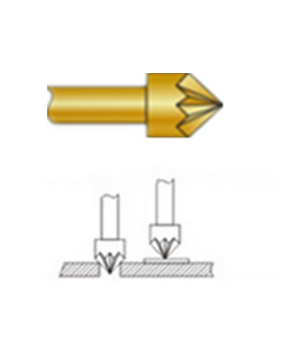 星型頭探針、探針用法圖、探針原理圖、測試探針圖片