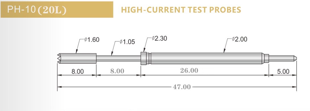 PH-10測(cè)試探針尺寸