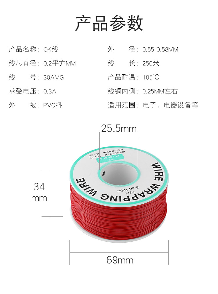 OK線，華榮華探針配件廠家